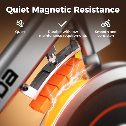 Image of YOSUDA Indoor Cycling Bike Stationary - Cycle Bike with Ipad Mount & Comfortable Seat