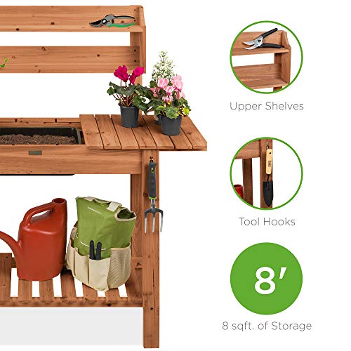 Mobile Potting Bench With Storage GoTinySpace