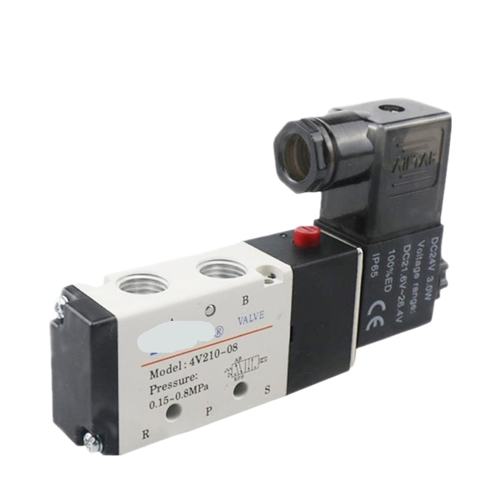 Solenoid 4V210-06-08-10 4V310-08-10 Cylinder reversing 220V Solenoid Control 24V(4V110M5 AC220V)