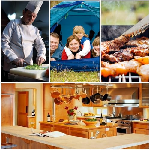 Meat Cleaver Sheath ? Faux Leather Chopper Guard, Luxury Leather Cleaver Sheath | Anti-Puncture Meat Cleaver Protector, Waterproof Leather Cover for Vegetable & Meat Cleavers for Outdoor Use - Image 5