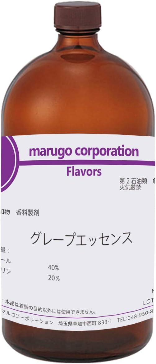 製菓・パンが劇的変化！グレープエッセンスでプロの香りを体験しよう