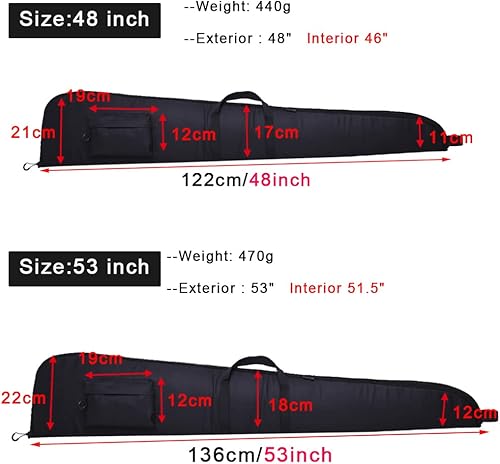 Miniatura 2 de Kylebooker Funda suave para rifle de escopeta para rifles sin alcance