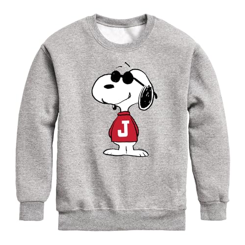 HYBRID APPAREL - Peanuts - Joe Cool Pose - Toddler & Youth Crewneck Fleece Sweatshirt