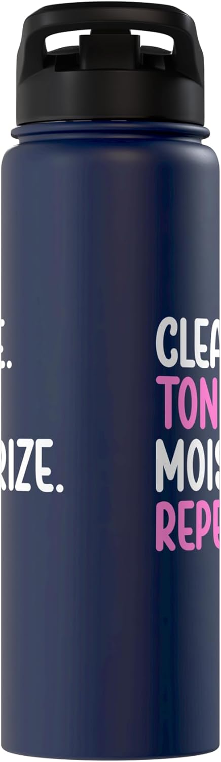 Dermatologist Skincare Skin Esthetician Stainless Steel Insulated Water Bottle