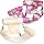 Tropical Leaves-Champagne, Pink