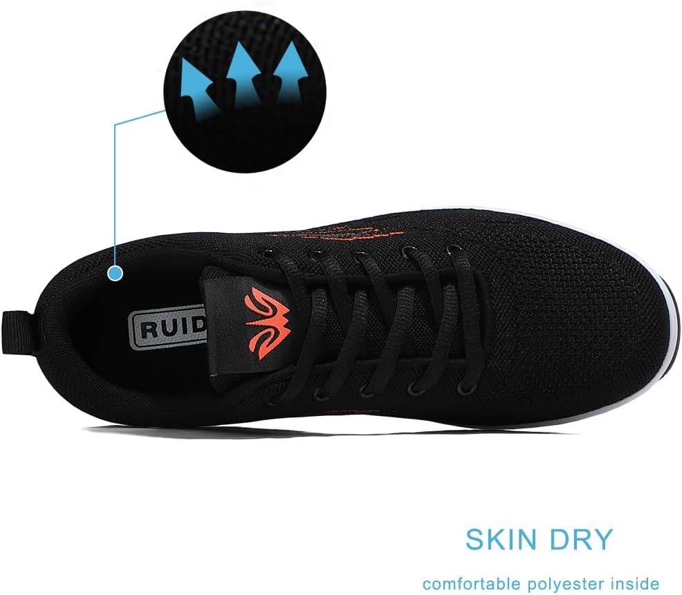 RUIDENG Platform Sneakers for Women Air Cushion | Walking Shoes Women Comfortable All Day | Thick Rocker Bottom - Image 5