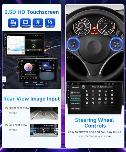 VQU 8Core 2G+32G Car Radio for BMW 328i 335i 325i E90 E91 E92 E93 2005-2011 - image 6