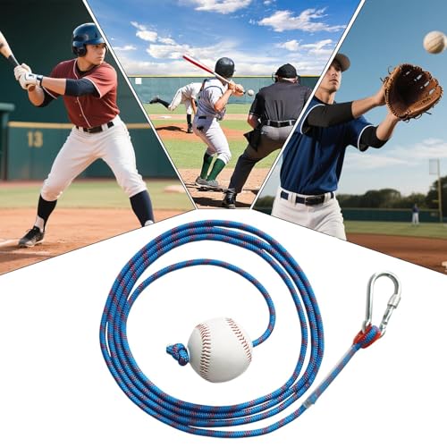 Équipement d'entraînement de frappe de baseball pour progresser seul - 5