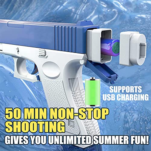 Pistola De áGua EléTrica, Alcance MáXimo 32 PéS,500cc+60ccAlta Capacidade Pistola De áGua Pistola De