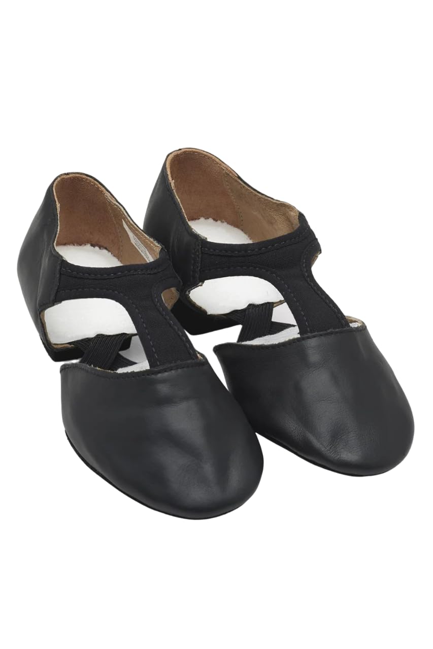 Bloch Scarpe per L'Insegnamento Elastosplit Greca ES0410L Donna Sport Danza Classica Allenamento Training Tracksuit Palestra Fitness Grecian Leather