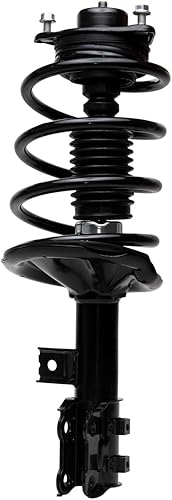 Miniatura 3 de Detroit Axle - Puntal delantero derecho para 10-13 Kia Forte Koup, 12-13 Forte5, amortiguador lateral del pasajero y montaje de muelle helicoidal