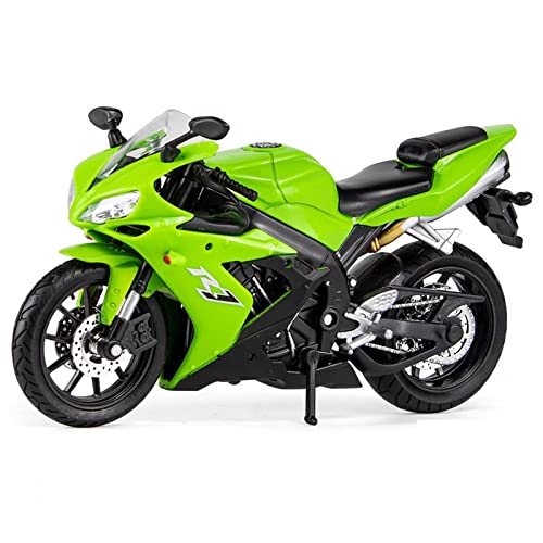 �͌^�ߋ� �I�[�g�o�C�R���N�V���� �ɓK�����郄�}�n YZF-R1 �����_�C�L���X�g�o�C�N���f�� �a�����v���[���g �q���������� �J�[�R���N�V���� 1/12(Green with box)