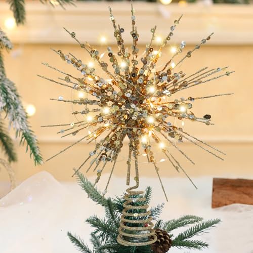 Christbaumspitze Stern, Baumspitze Weihnachten,Christbaumspitze Baumspitze...