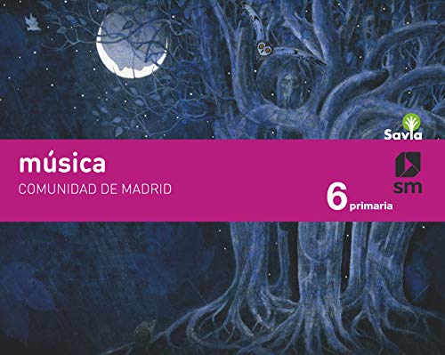 Portada de Música. 6 Primaria. Savia. Madrid