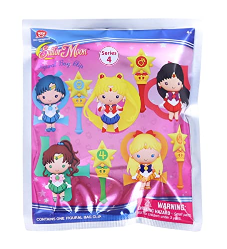Sailor Moon Series 4 - 3D Foam Bag Clip in Blind Bag (SINGLE)