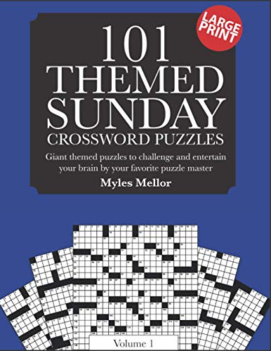 Image of Themed Sunday Crossword Puzzles: Giant themed puzzles to challenge and entertain your brain (Sunday theme crosswords)
