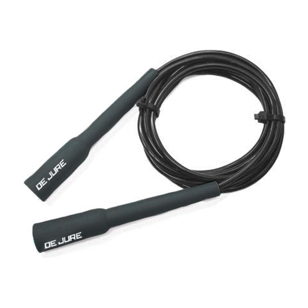 ABB INITIO GYM Adjustable Slim Shape Weight Loss Ball Pencil Speed Skipping Rope, 275CM, Grey-image-38