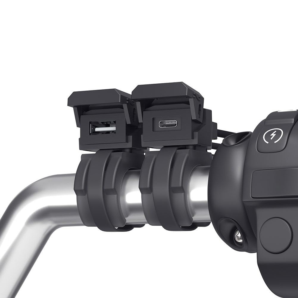 Caricatore USB per moto 30W per pd per qc3.0 Impermeabile Caricatore