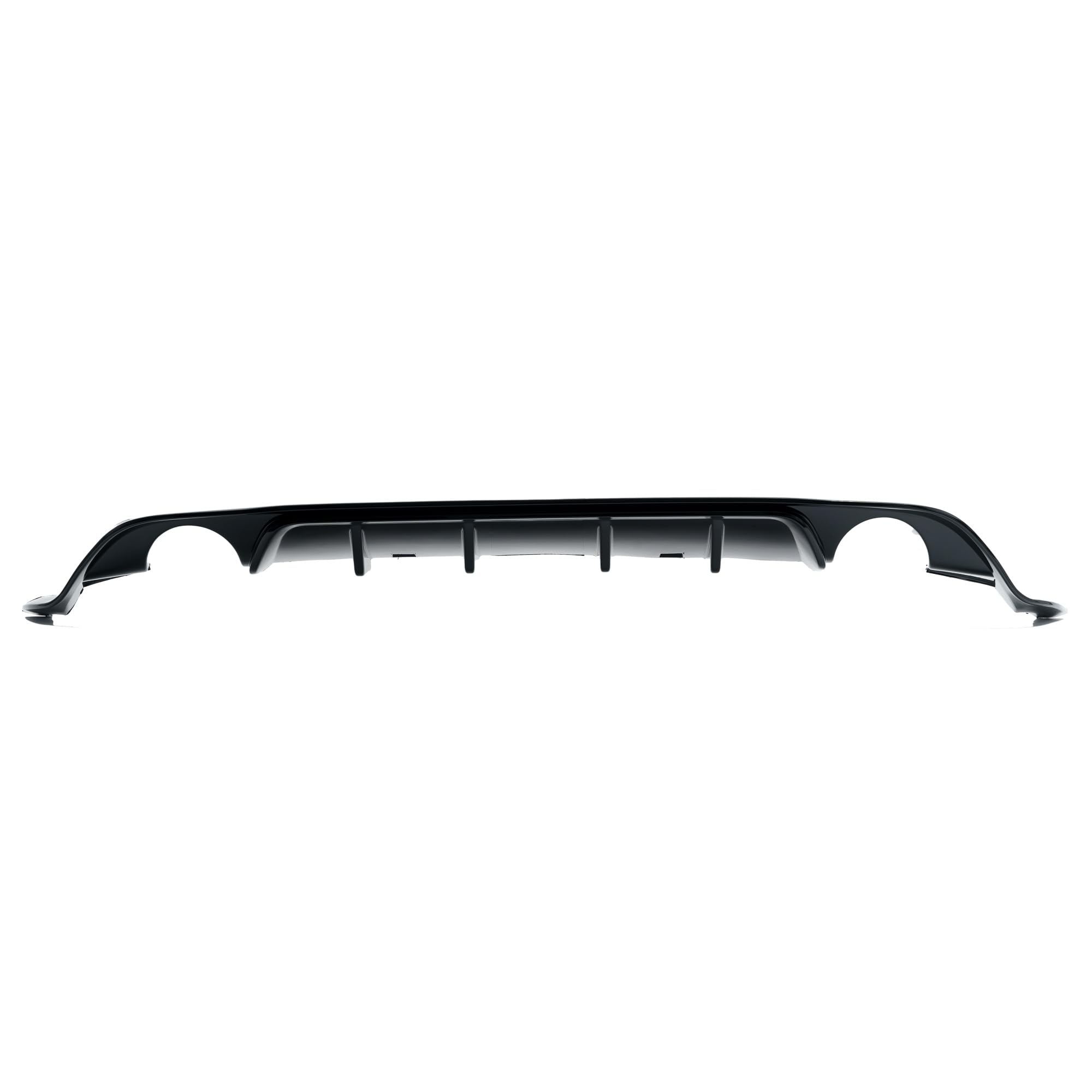 JOM 5G2805901 Heckdiffusor Heckansatz schwarz glänzend passend für Golf 7 Facelift, Bj.: 2017-2019 Sport Look