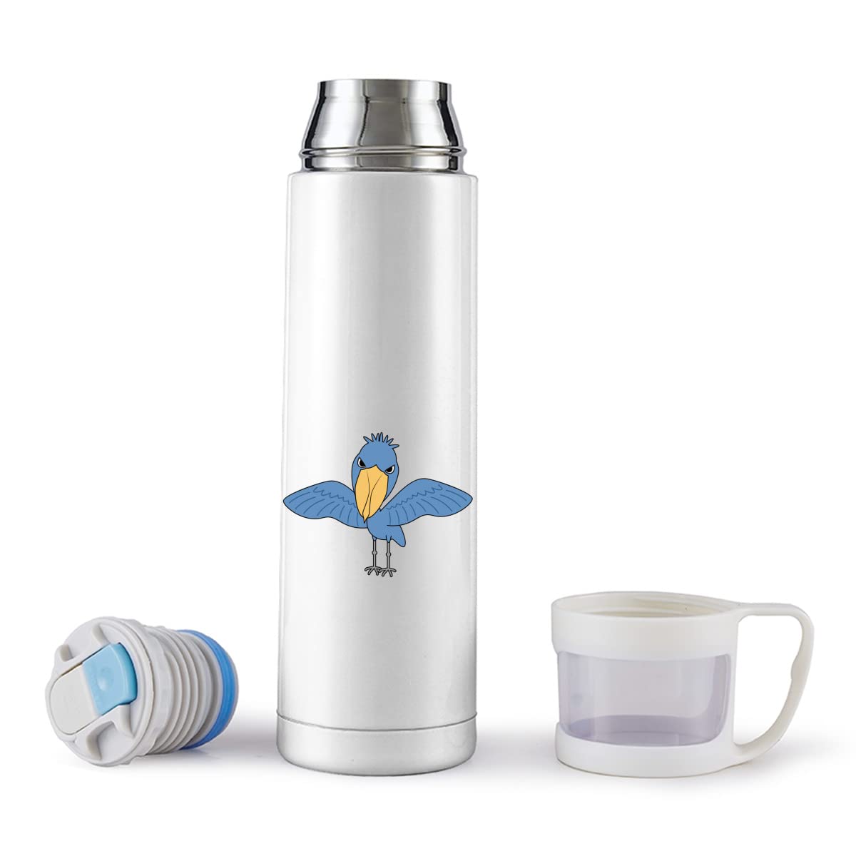 Amazon｜水筒 ハシビロコウ 鳥類 魔法瓶 ステンレスボトル マグボトル