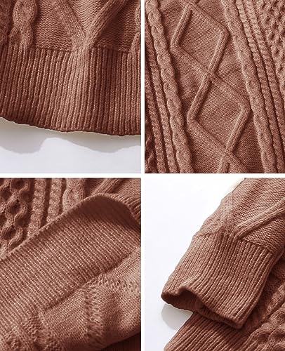 Image of Aelfric Eden Oversized Knit Sweater Solid Vintage Pullover Sweater Unisex Woven Crewneck Knitted Tops