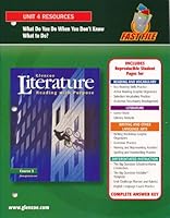 Glencoe Fast File Unit 4 Resources What do you do when you don't know what to do? 0078761832 Book Cover