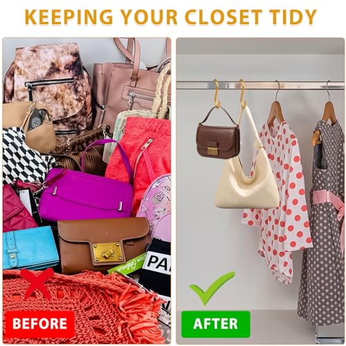 Supkiir 30Pcs Gold S Hooks For Hanging, Aluminum Alloy S Shaped Hooks, Heavy Duty Multi-Purpose Storage Brass Hooks For Kitchen Bathroom Closet Hanging Pans Pots Cup Plants Towels Clothes thumb #3