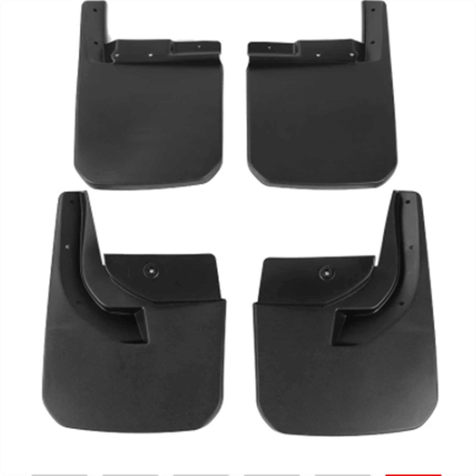 4 pezzi paraspruzzi for auto, for Jeep, Wrangler JL 2018 2019 2020 paraspruzzi parafango paraspruzzi parafango accessori di ricambio Paraspruzzi paraspruzzi