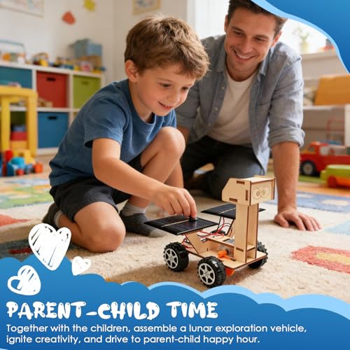 demonstriert konstante Vorwärtsbewegung bei 1000 Lux für lehrreichen STEM-Unterricht (110 Zeichen).