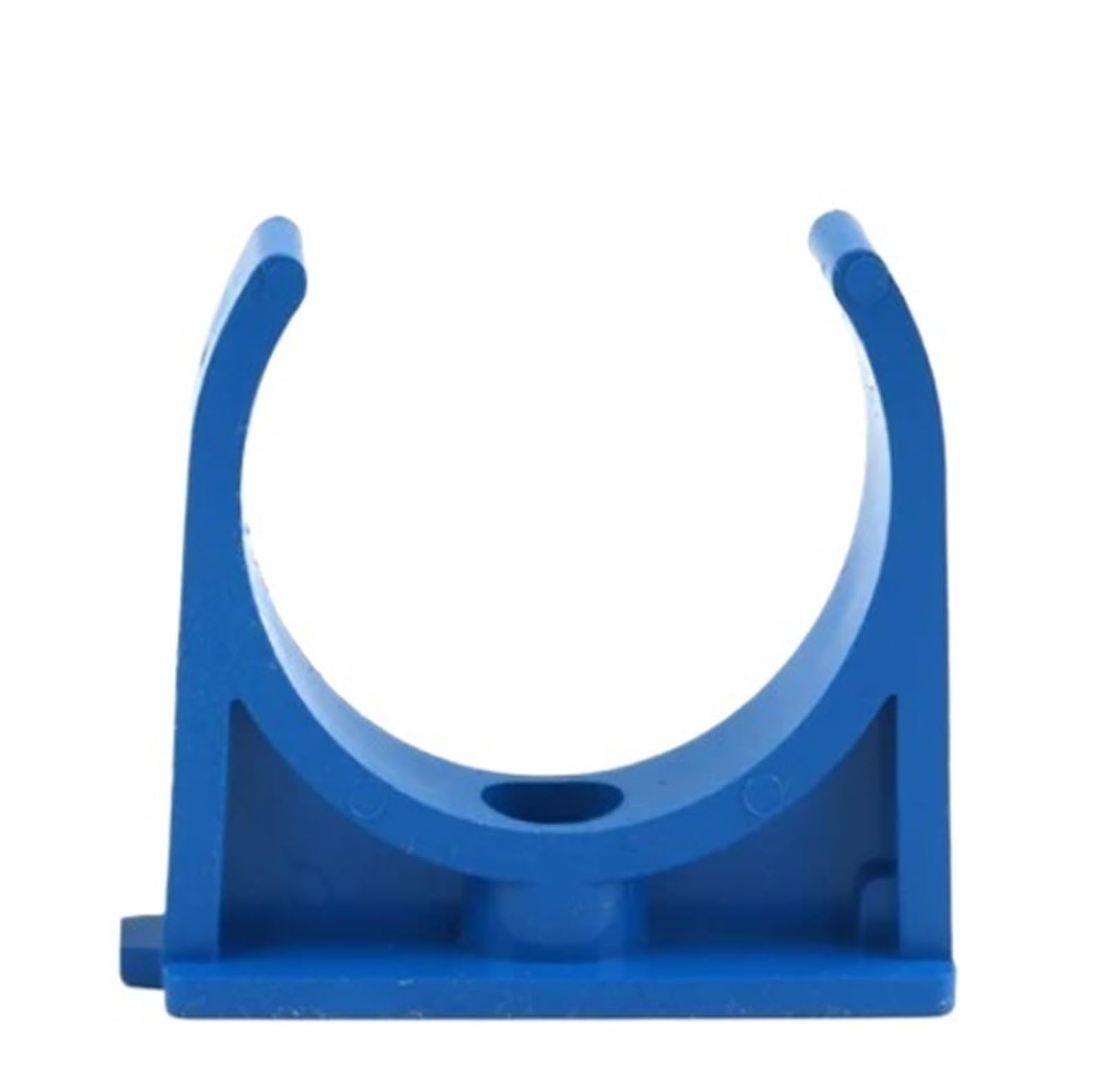 Plastic Clamps， Brake Pipe Clips wat Pack of 10 PVC Pipe Clamp Blue for Multiple Sizes Water Support and Garden Irrigation(32mm)