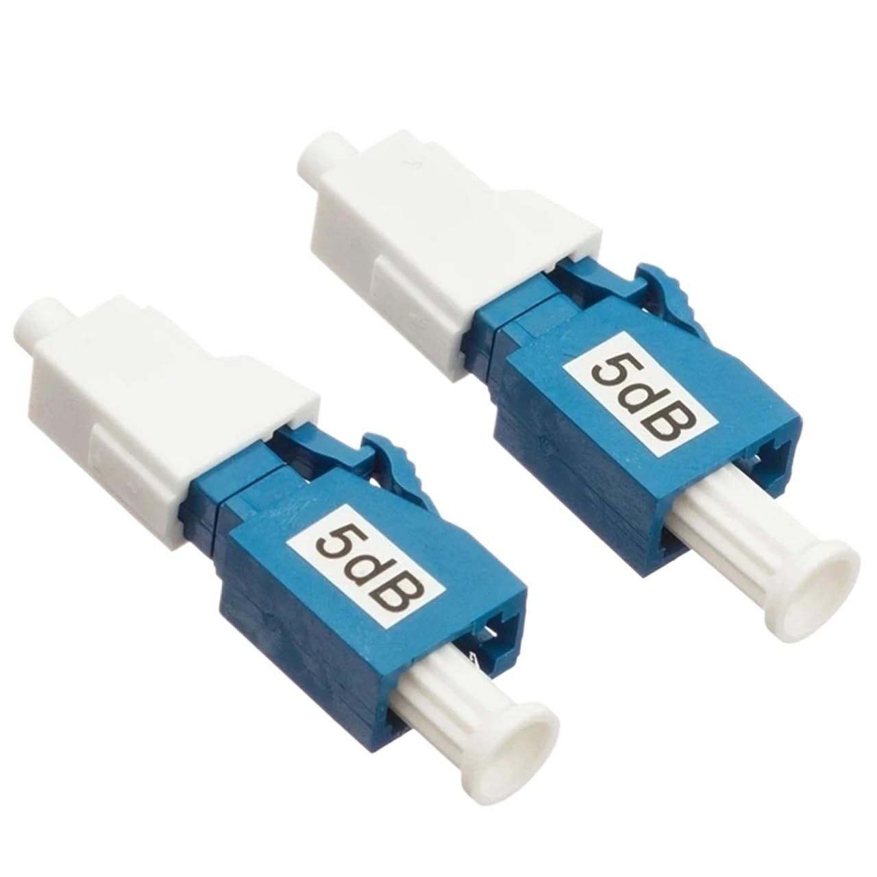 Attenuatore FM in Fibra LC Femmina-Maschio Tipo Spina 0db 1db20db 3db 5db 30db 8db Fibra Ottica ftth LC/UPC 10 pz(Grey/Green)