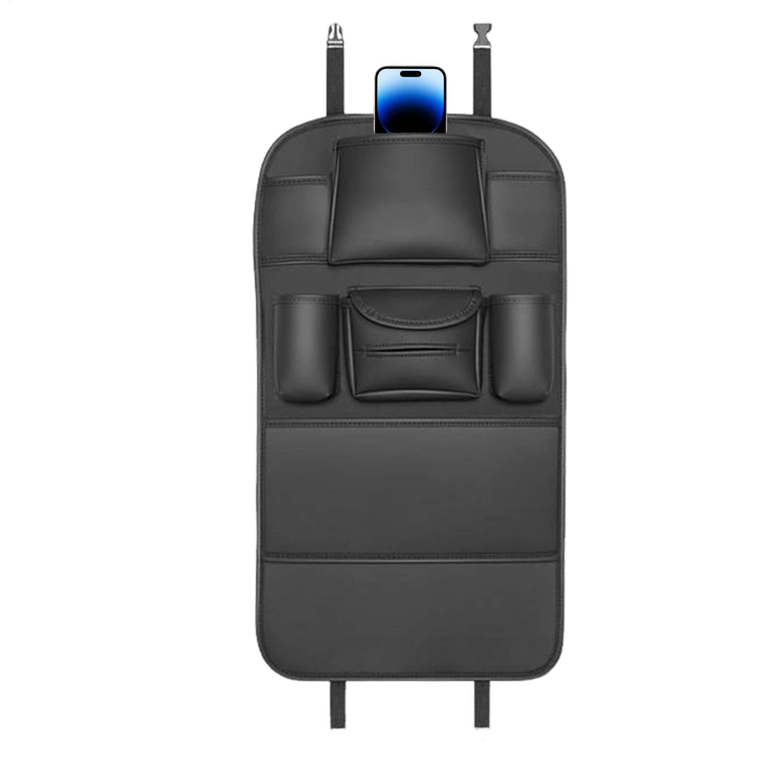 Organizzatore Posteriore Auto Borsa Impermeabile Per Archiviazione | Organizzatore da Auto per Sedile Posteriore per Viaggi Trasferte Escursioni e Pendolari