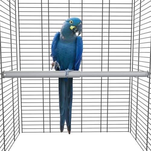 Fenocran Large Parrot Perches for Macaw, Long Perch for Parrots, Large Macaw Perch 28“…