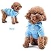 KINGMAS 4 Pieces Dog T-Shirt, Breathable Pet Shirts, Puppy Sweatshirt Dog Clothes Outfit Apparel Coats for Small Medium Dogs Cats (Blue, Green, Red, Orange) - Large