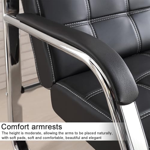 Stylish PU Reception Chairs, Waiting Room Bench with Arms, Modern Pull Point Design for Clinics, Airports, Hospitals, Barber Shops, and Offices (Brown, 180cm/73in)