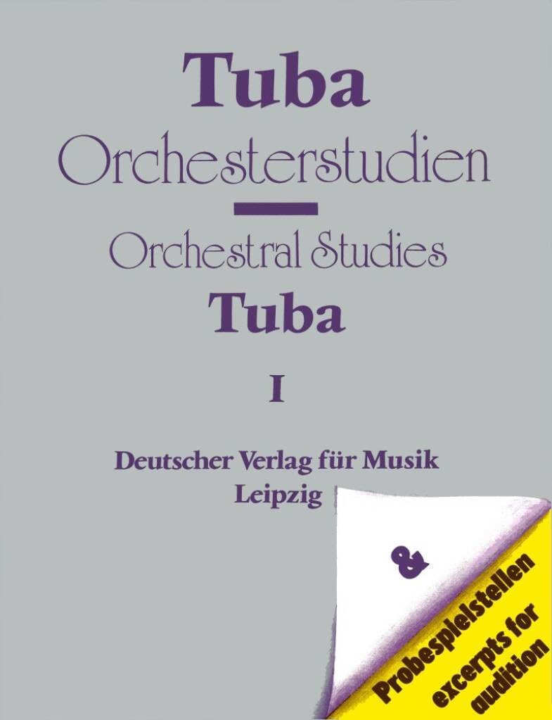 Orchesterstudien für Tuba Band 1 (DV 34001)