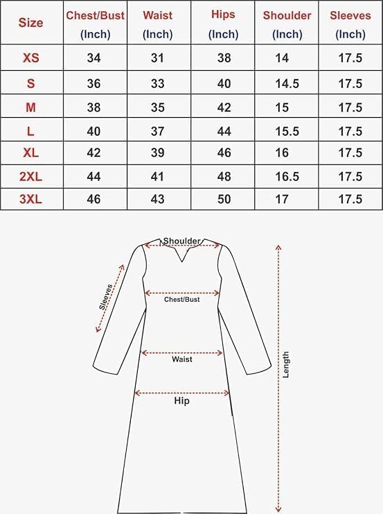 Image of Avayayat Short Kurti for Women | Embroidered Straight Rayon Kurta | Round Neck Full Sleeves Short Kurti for Women's