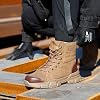 SUADEX Steel Toe Boots for Men Women Indestructible Non Slip Comfortable Work Boot Safety Construction Shoes