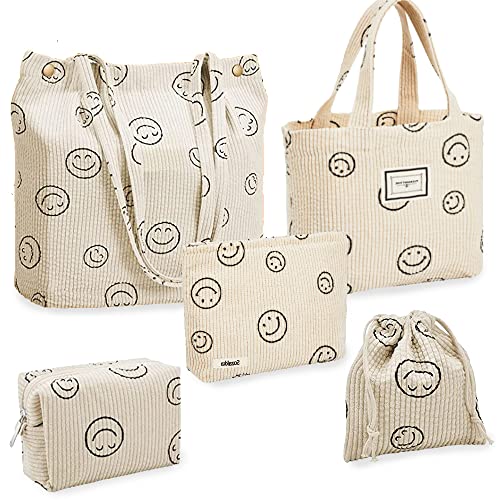 Kosmetiktasche Set Aus Polyester – 3-teiliges Reise-Set Mit Blumenmuster, Große Kapazität