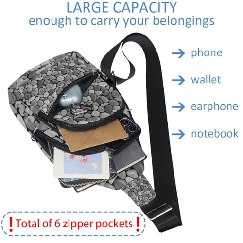 Bandolera cruzada de diseño exclusivo y funcional para el hombre moderno 6