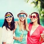 Funny Party Sunglasses - 12 Pack Novelty Glasses, Cool Party Masks, Summer Party Favors, Funny Photo Booth Props, Crazy Sunglasses for Adults - Image 4