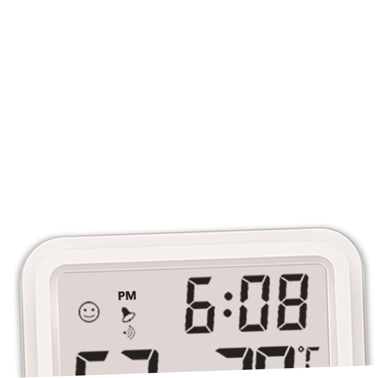 Happyyami Raumthermometer Innen 2st Indoor-hygrometer Heimhygrometer Elektronisch Weiß Thermometer Hygrometer
