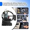 Dual Control Pedal for Right Hand Drive Conversion, Passenger Side Universal Brake & Gas Pedal Kit for Instructors Car Driver Education Training Vehicles Replace ACAR-B7D With Installation Instruction