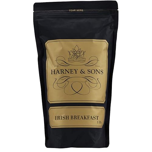 Miniatura 2 de Harney & Sons Irish Breakfast Tea, té negro de hoja suelta de 16 onzas, 100% Assam