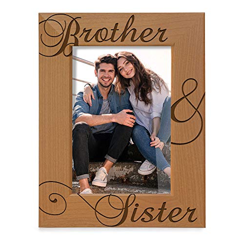 KATE POSH - Brother & Sister Picture Frame (4x6 Vertical)