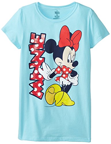 MINNIE Mouse Girl's 7-16 Tee, Cancun, 7/Small