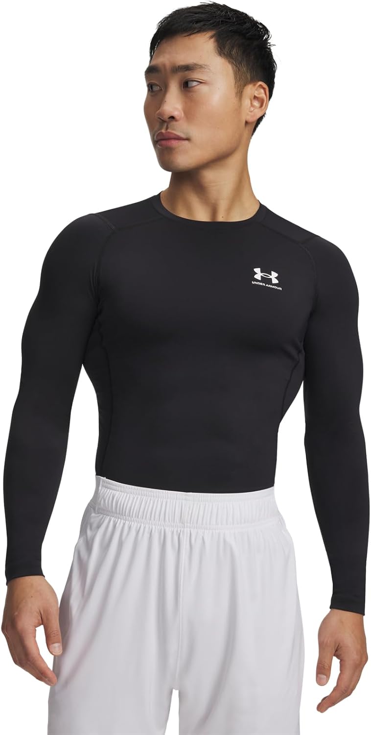 Under Armour Men's HeatGear Compression Long-Sleeve T-Shirt - Image 2