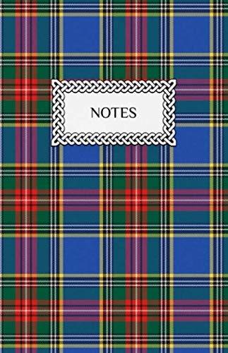 Notes: Lined Journal Notebook | Clan MacBeth Tartan | Scottish Plaid Pattern | 5.5” x 8.5” (13.97 x 21.59 cm)