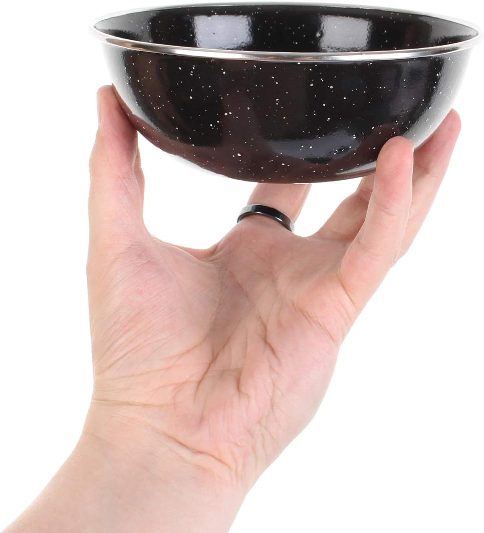 Durable Enamel Camping Dinner Set