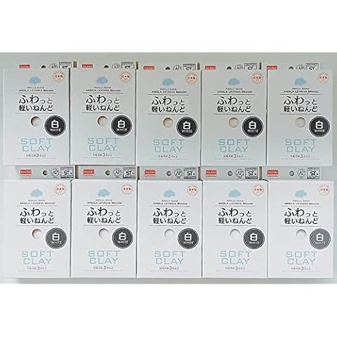 Soft clay set pack of 10 (1, whtie) Cover